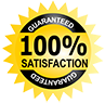 satisfaction guaranteed badge