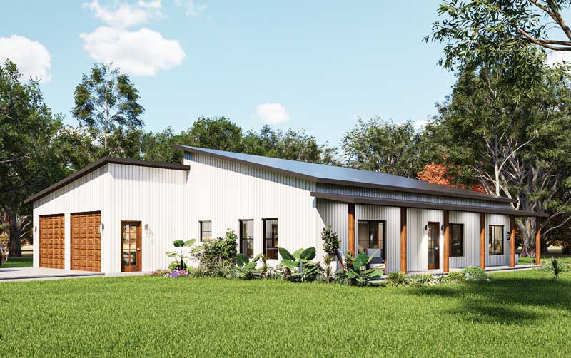The New 2 Bedroom Barndominium Design for the Refuge