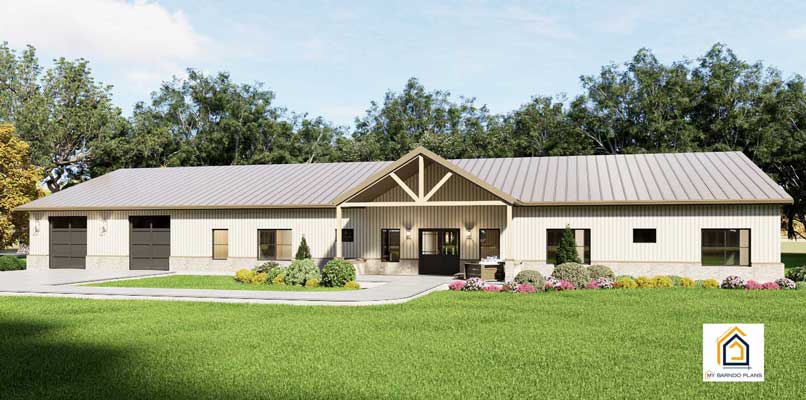 Featured image for our 5 bedroom Liberty Barndominium