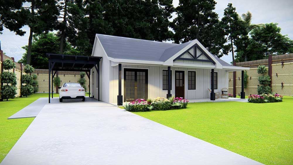 The Quinn Barndominium in SIPs Construction Package