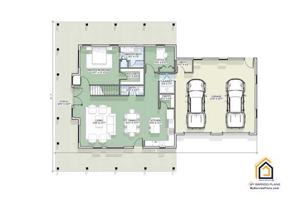 thumbnail of Cottage Floor Plan