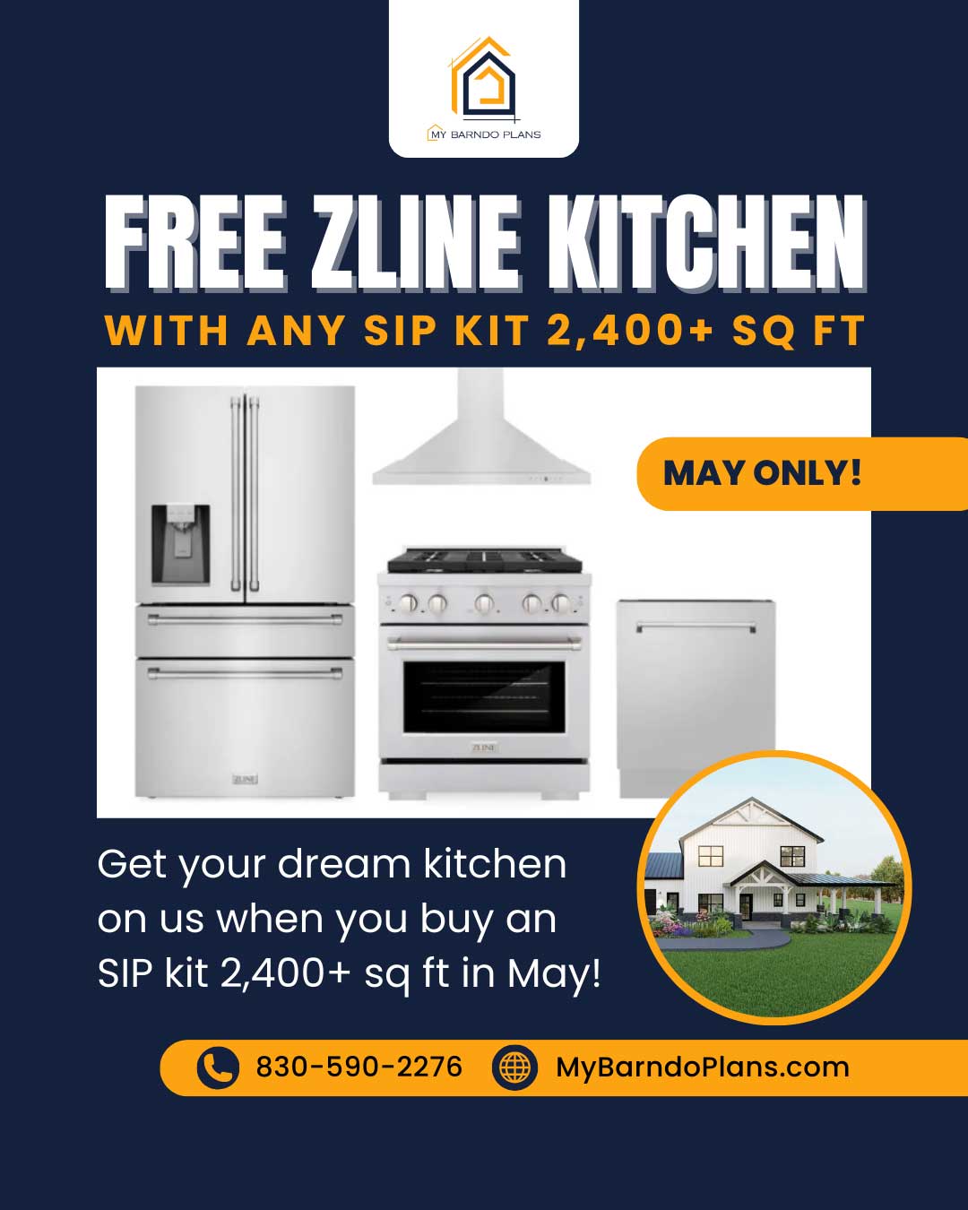 May 2025 SIP Kit Special   ZLINE Appliances