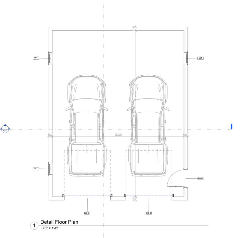 24 x 30 Garage Design