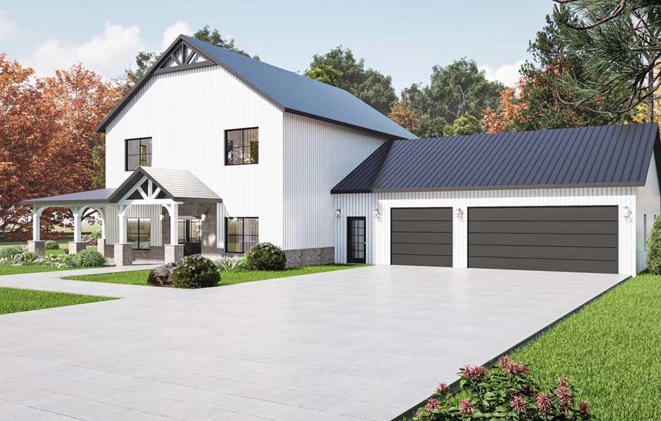 Anthem . SIPs barndominium kit exterior