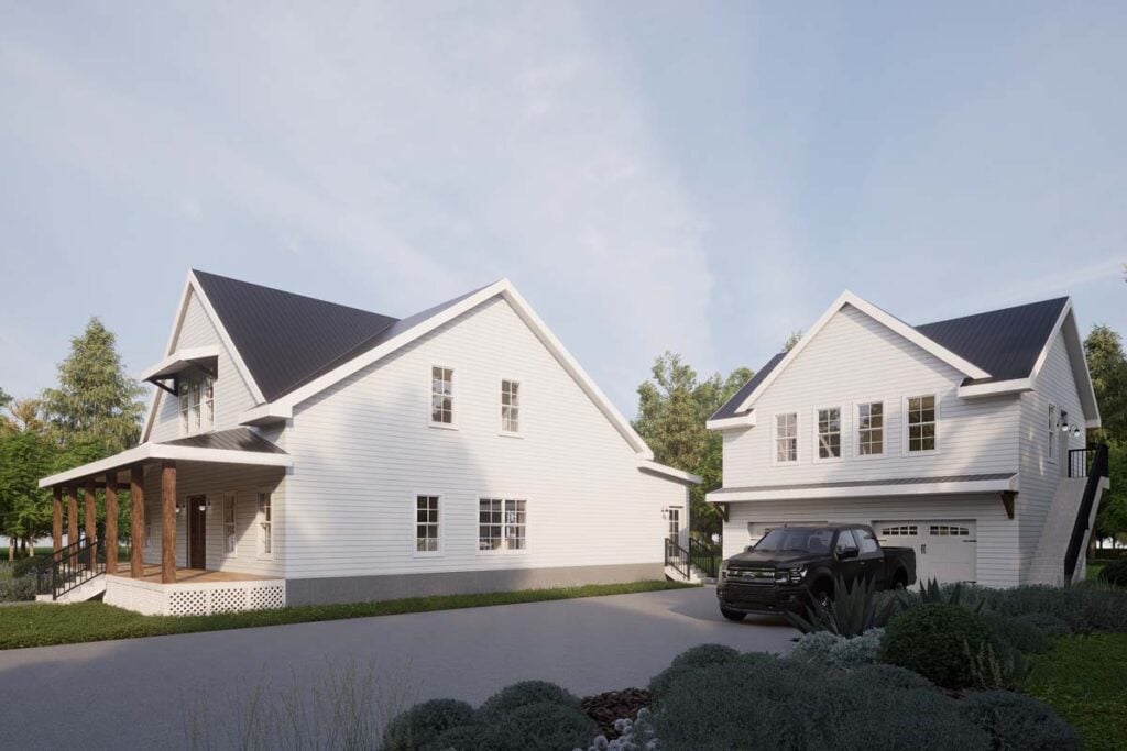 The Palmetto SIPs Home Kit delivers modern farmhouse design with Southern character, engineered into a high-performance structural insulated panel system. This home is designed to go up fast, seal tight, and outperform traditional framing in energy efficiency, comfort, and long-term durability.