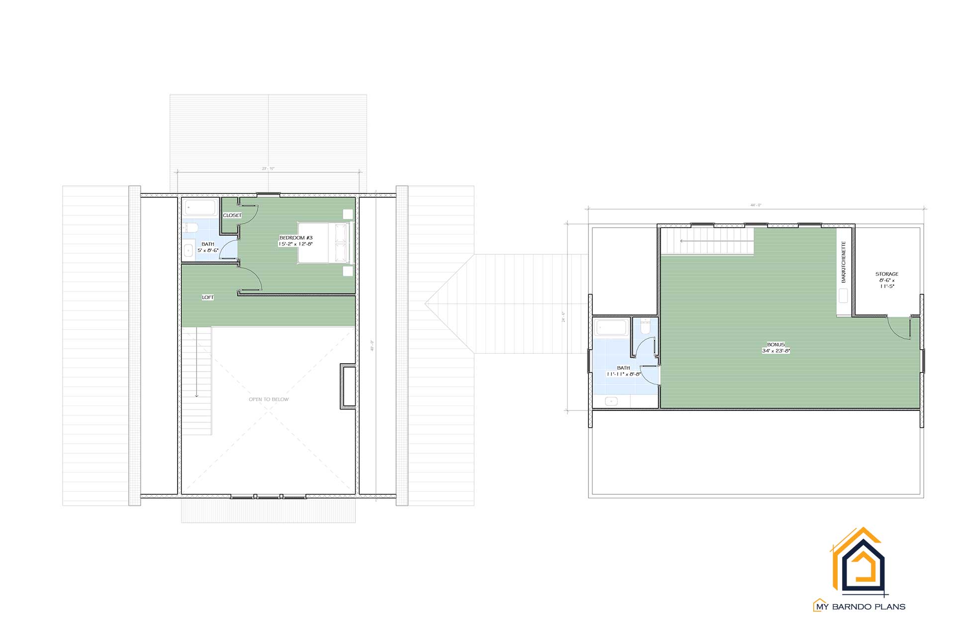 3BR Barndominium w/ Bonus Room above 3 Car Garage